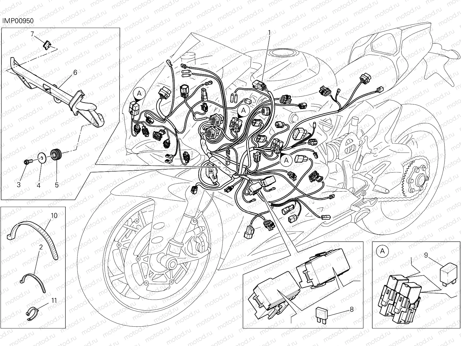 WIRING HARNESS [MOD:1299R FE]