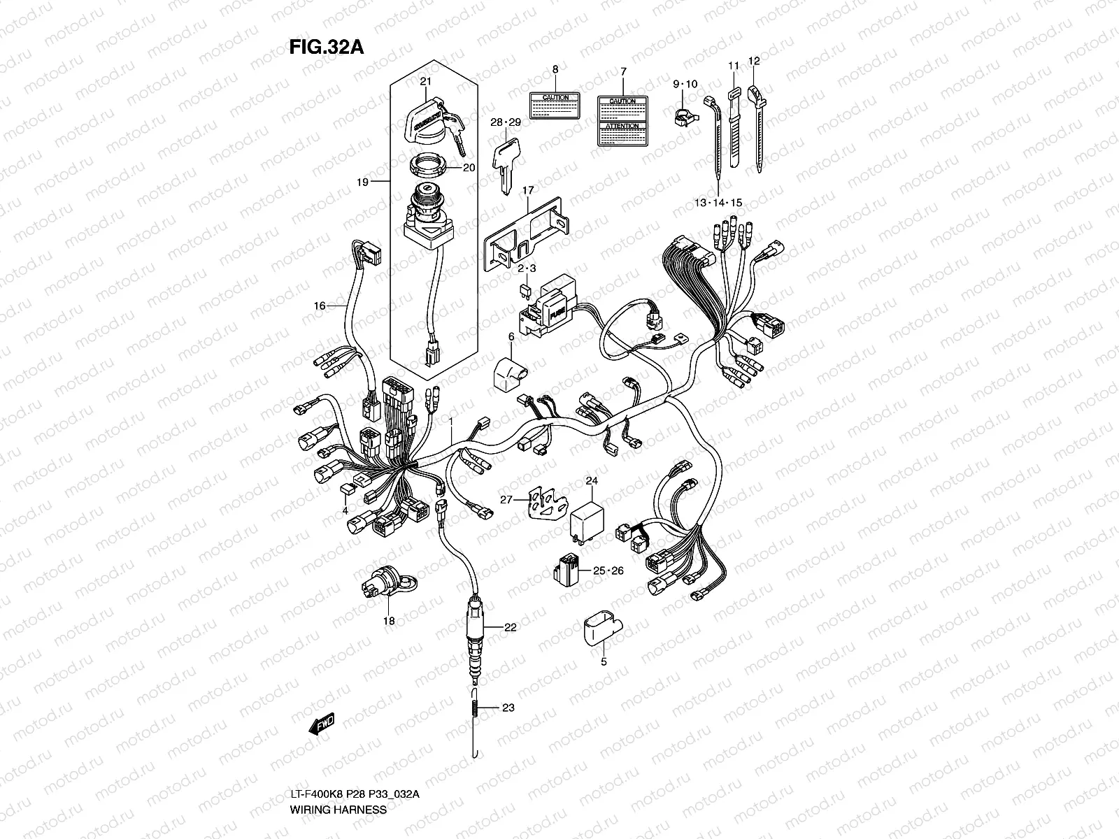 WIRING HARNESS (MODEL L0)