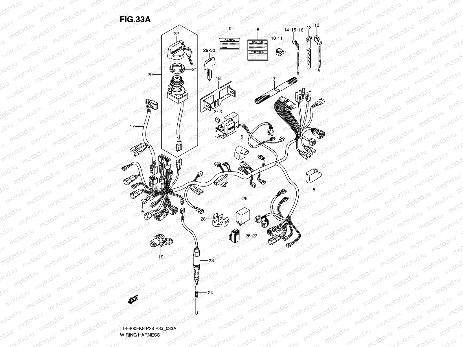 WIRING HARNESS (MODEL L0)