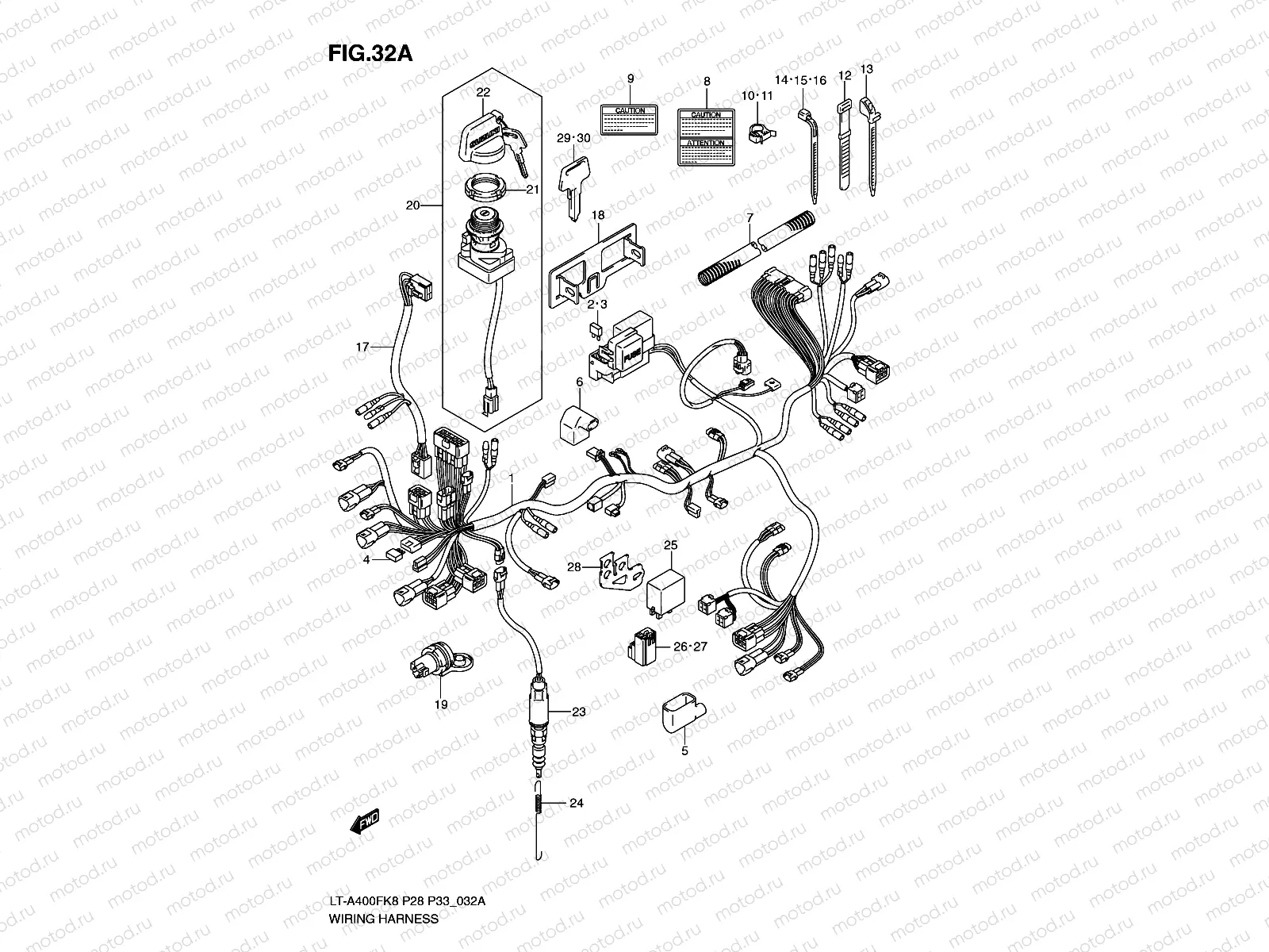 WIRING HARNESS (MODEL L0)