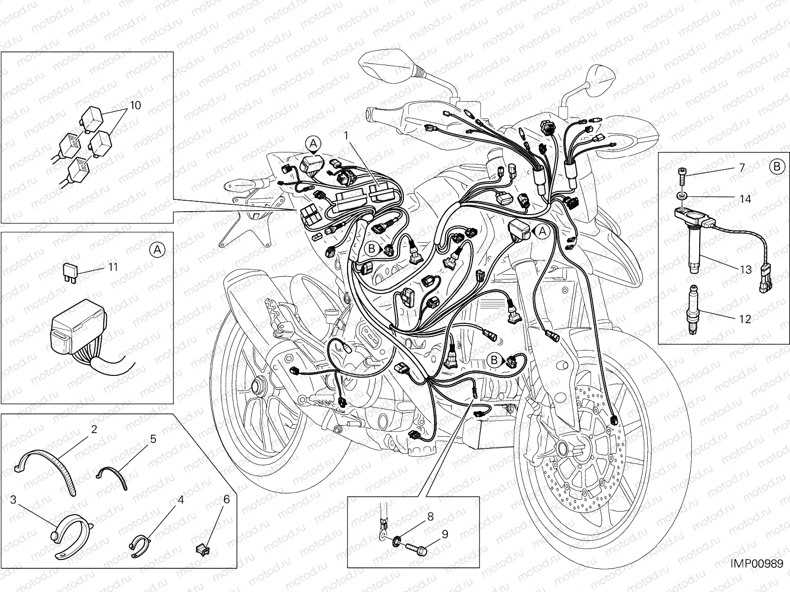 WIRING HARNESS [MOD:HYM 939]