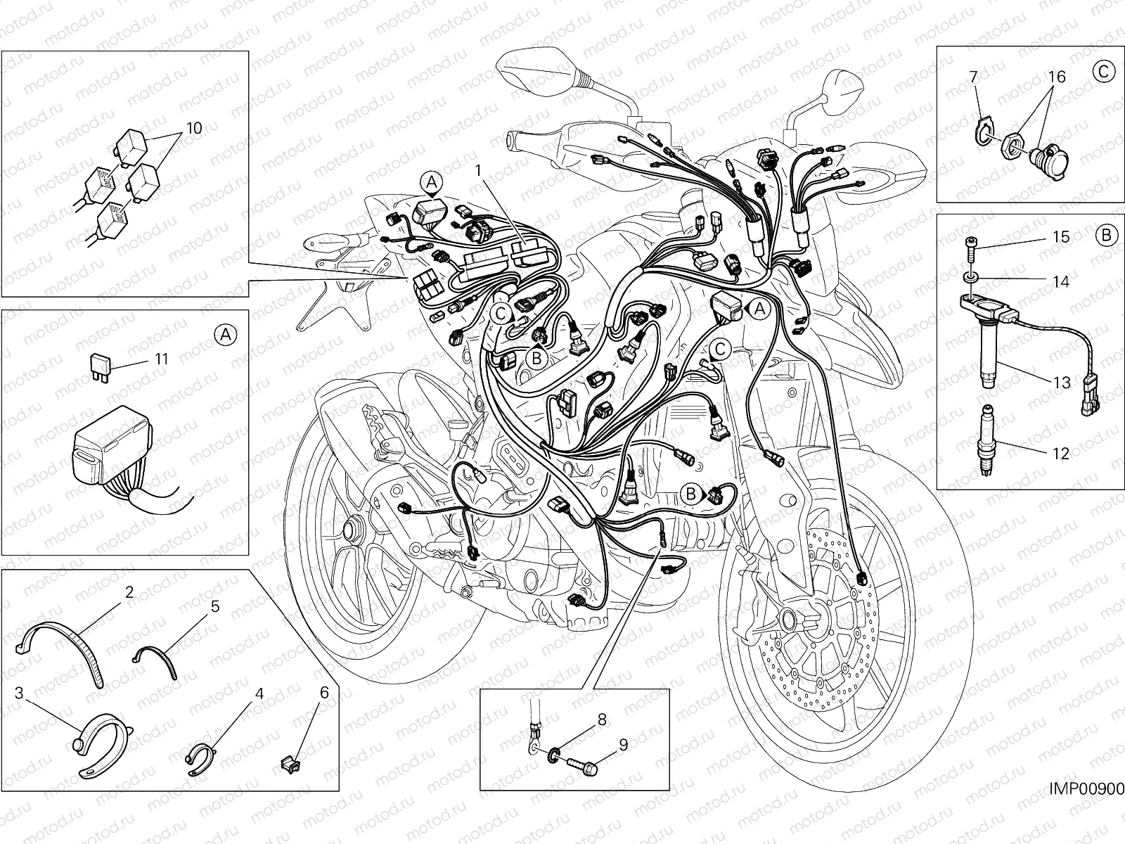 WIRING HARNESS [MOD:HYP STR;XST:AUS,EUR,FRA,JAP,TWN]