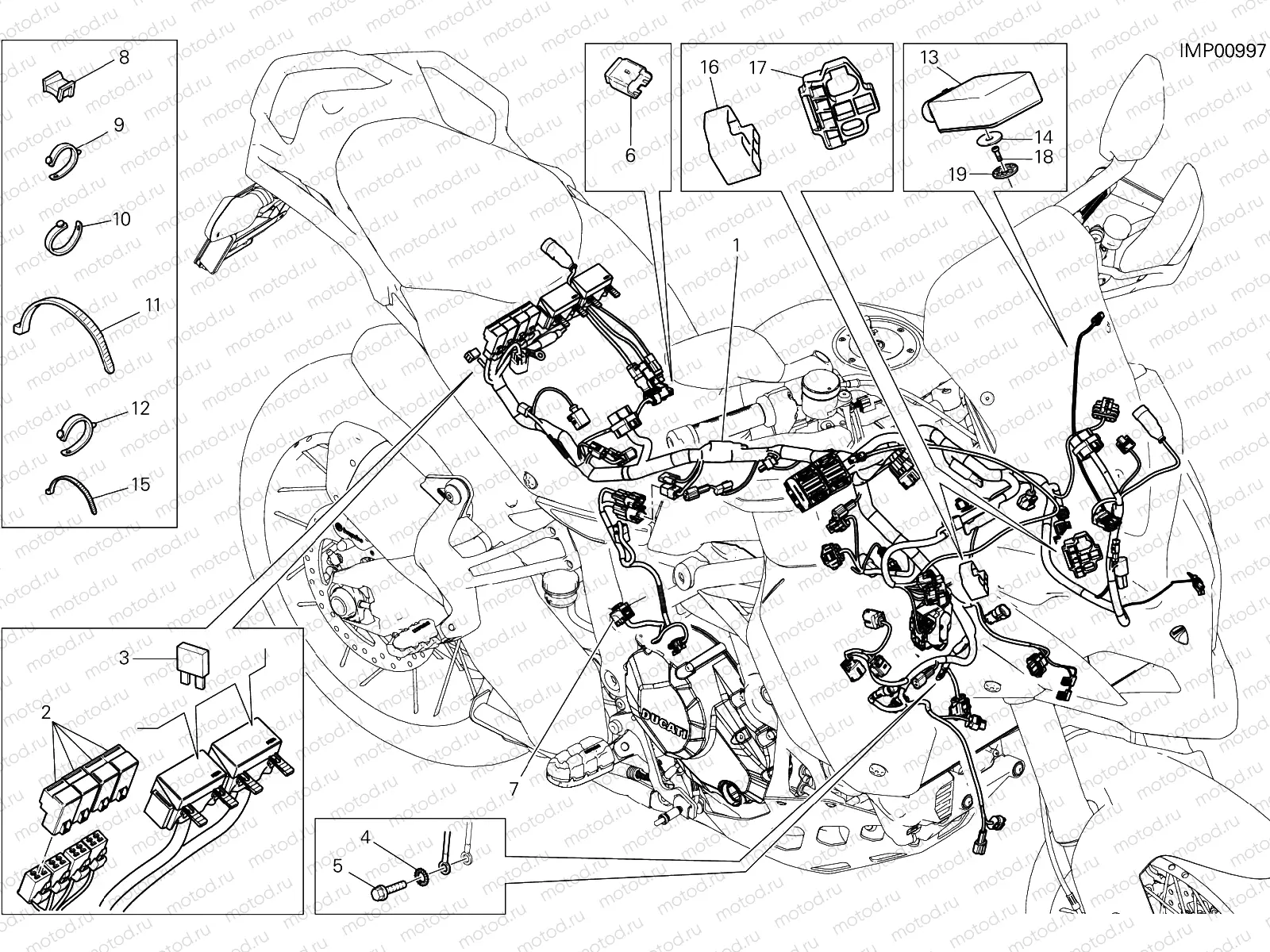 WIRING HARNESS [MOD:MS1200E]