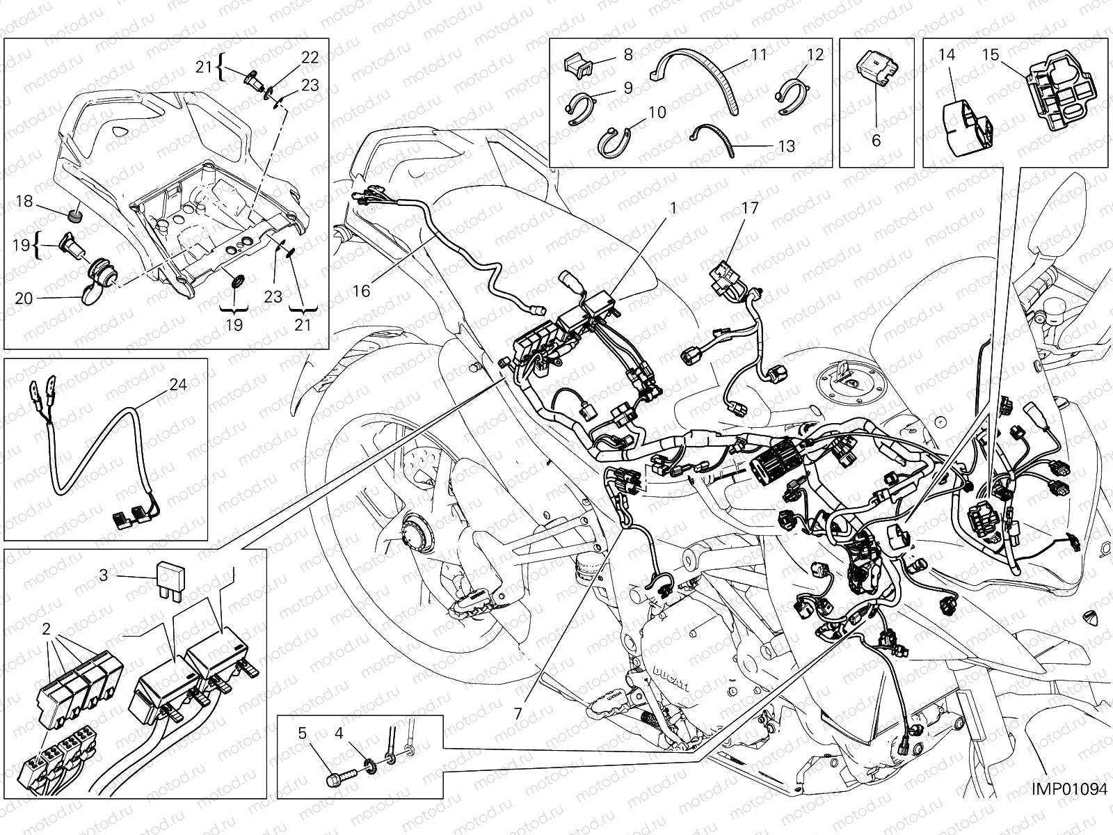WIRING HARNESS [MOD:MS1260]