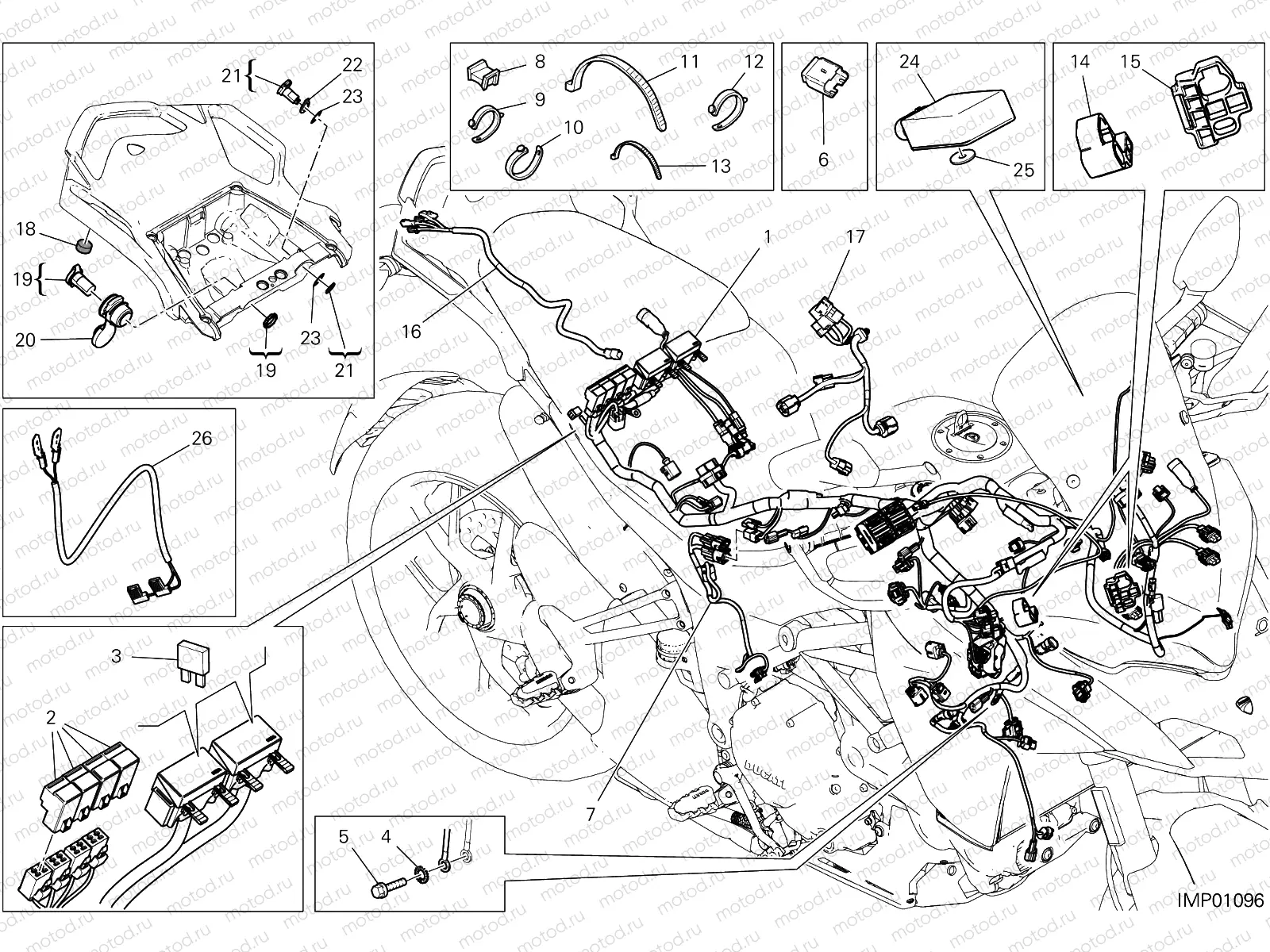 WIRING HARNESS [MOD:MS1260PP]