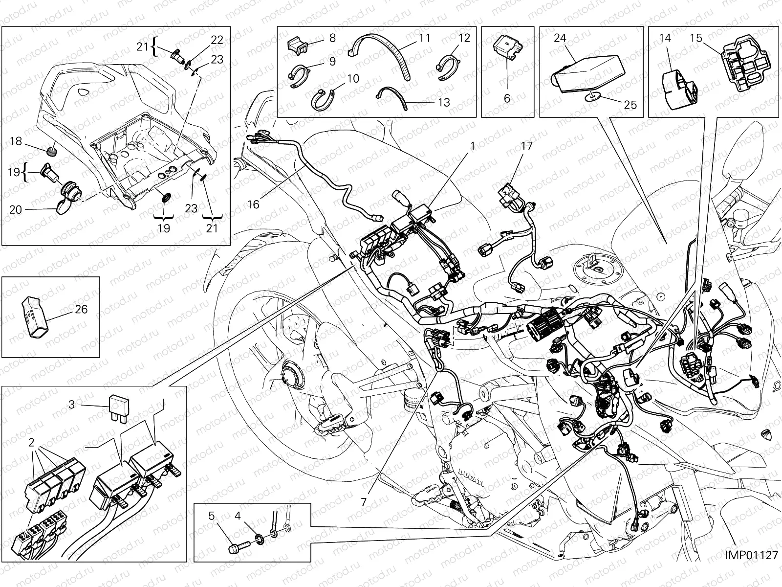 WIRING HARNESS [MOD:MS1260SA;XST:BLG,EUR]