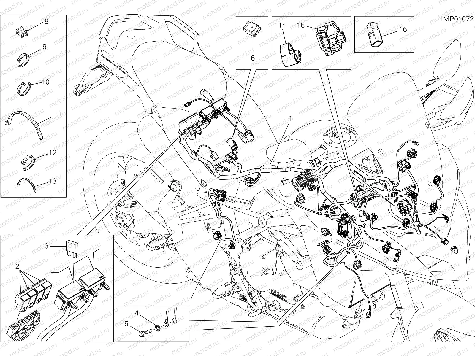 WIRING HARNESS [MOD:MS950]