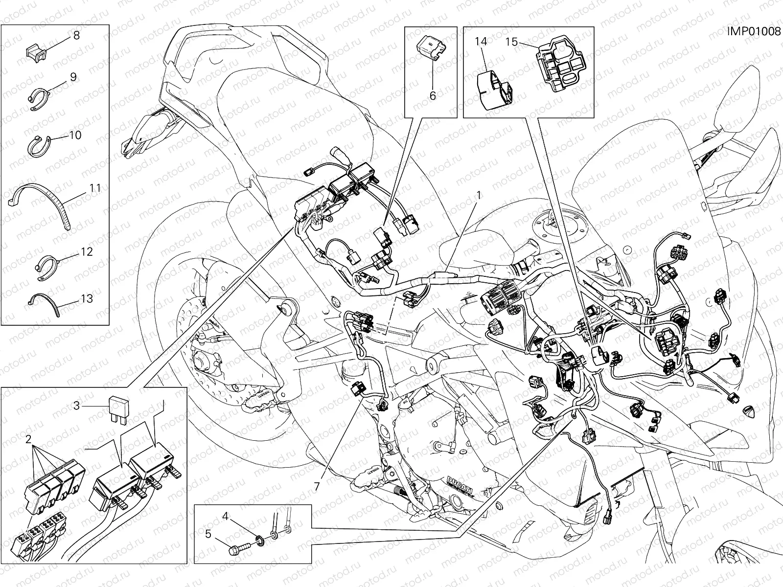 WIRING HARNESS [MOD:MS950T]