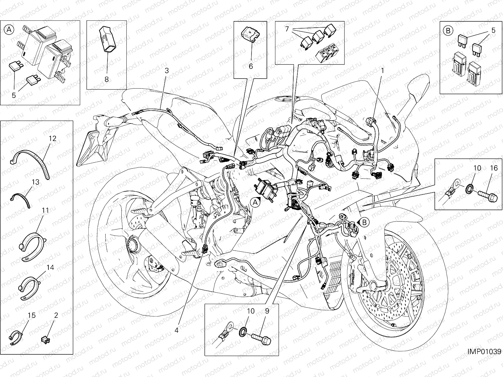 WIRING HARNESS [MOD:SS 939]