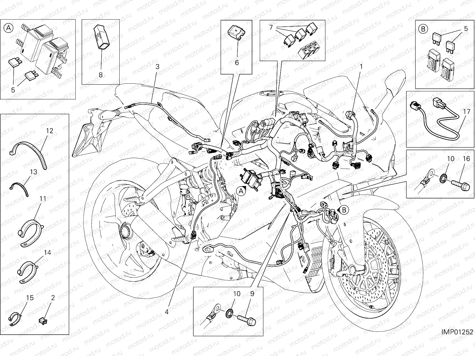 WIRING HARNESS [MOD:SS 939 S]