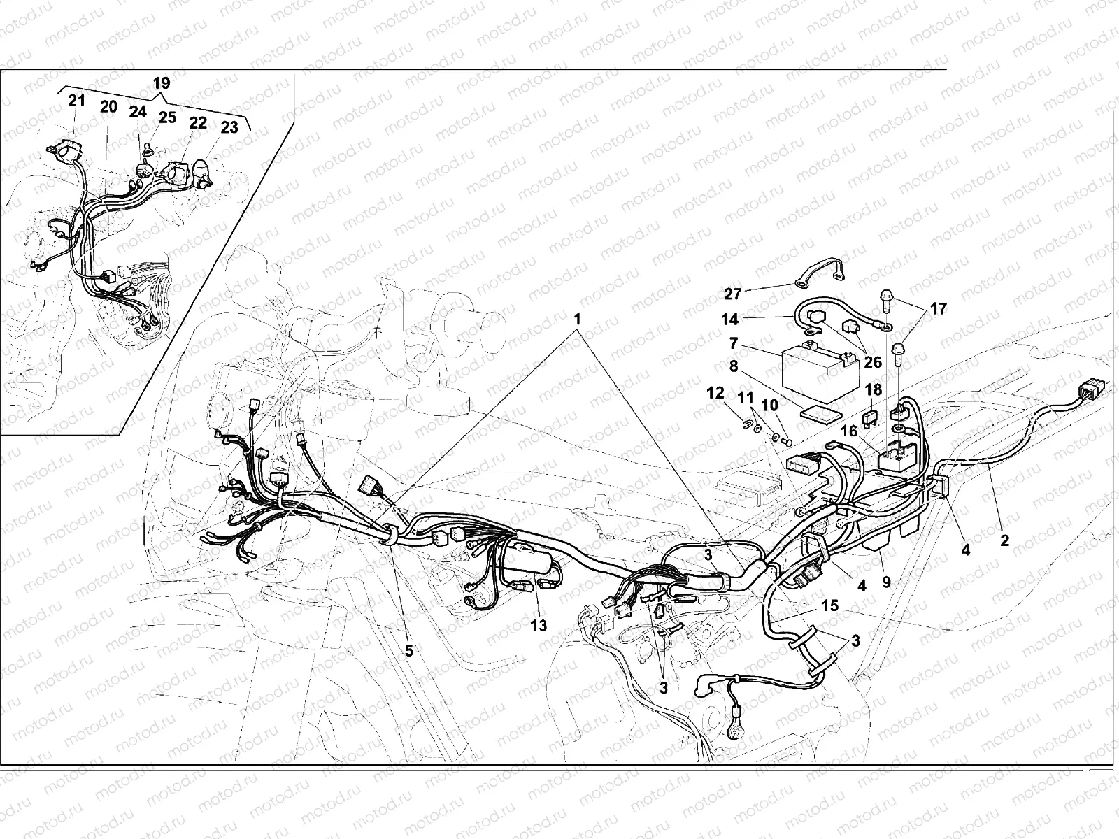 WIRING HARNESS (SMR-TE EU)