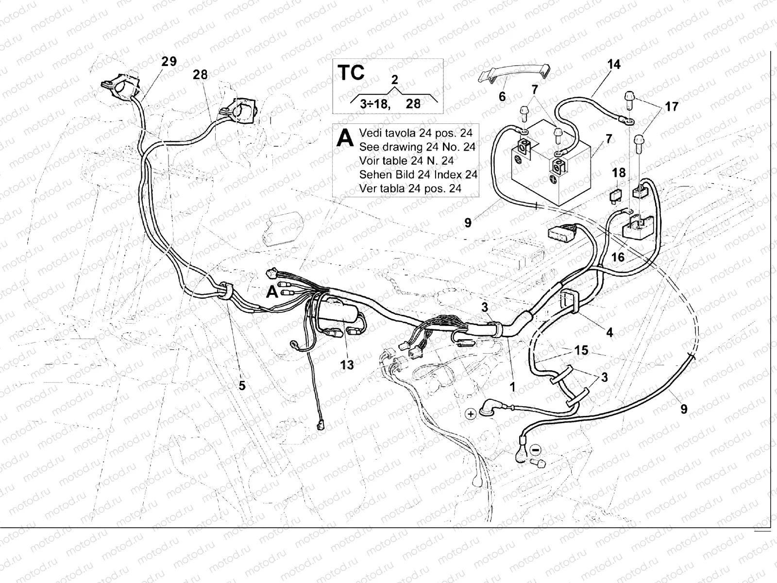 WIRING HARNESS (TC-TXC)