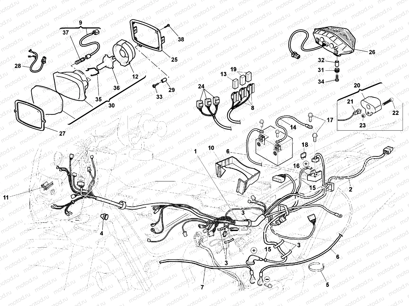 WIRING HARNESS (TE)