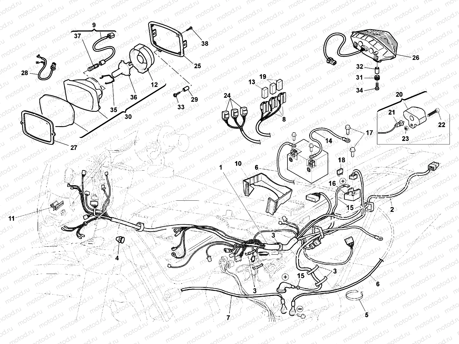 WIRING HARNESS (TE)