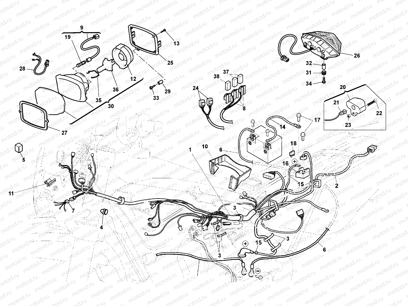 WIRING HARNESS (TE)