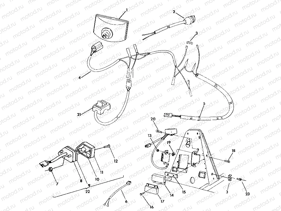 WIRING HARNESS Trail Blazer / W927221 (4922852285022A) | WIRING HARNESS Trail Blazer / W927221 (4922852285022A)