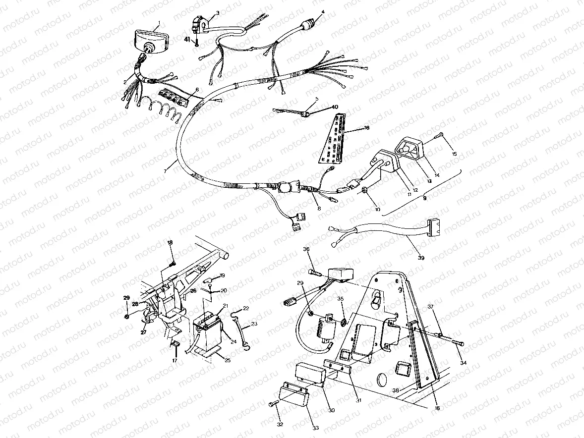 WIRING HARNESS Trail Boss / W928527 (4922892289027A) | WIRING HARNESS Trail Boss / W928527 (4922892289027A)
