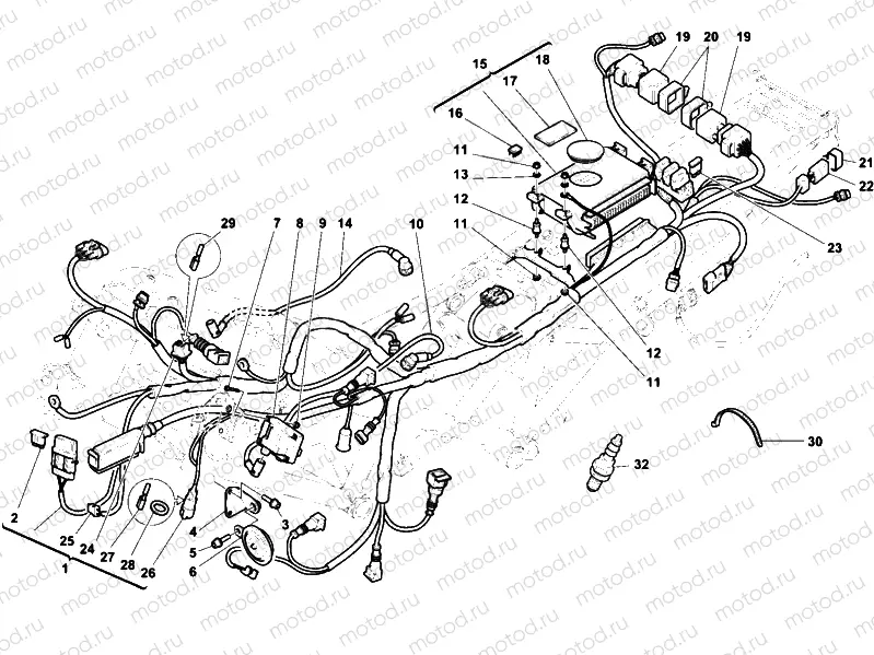 WIRING HARNESS » WIRING HARNESS