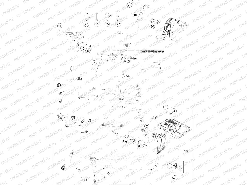 WIRING HARNESS|Frame|11