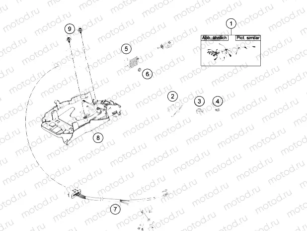 WIRING HARNESS|Frame|11