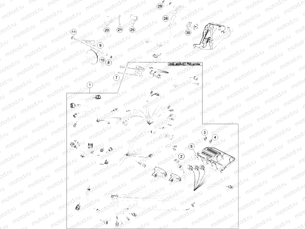 WIRING HARNESS|Frame|11