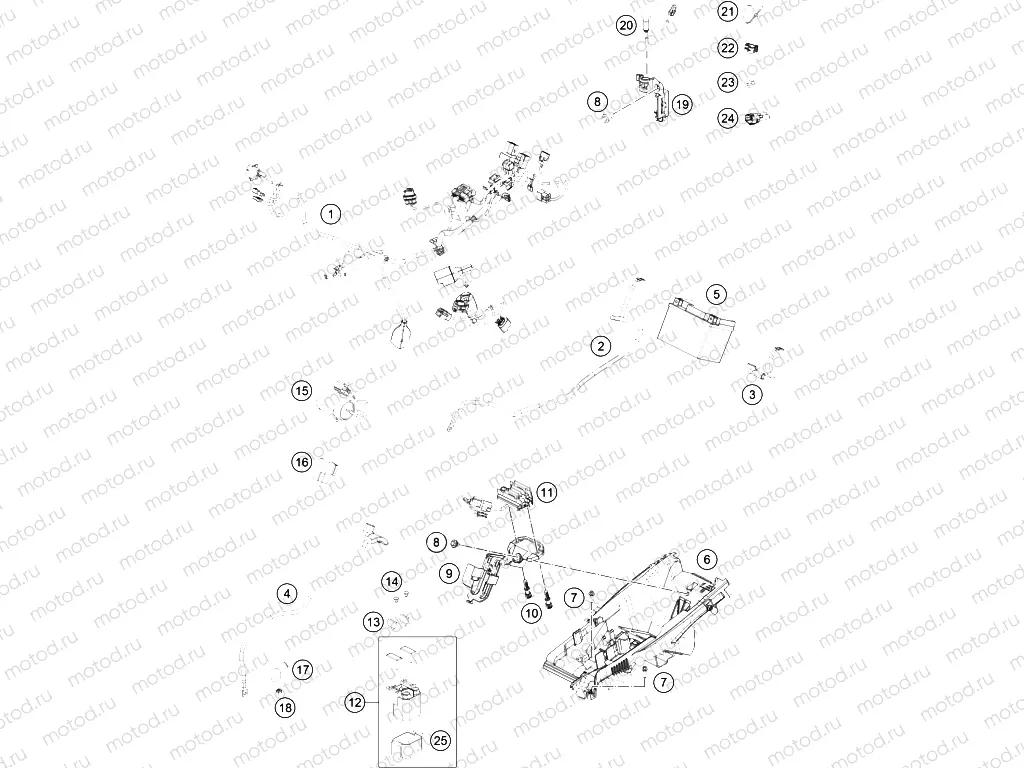 WIRING HARNESS|Frame|11