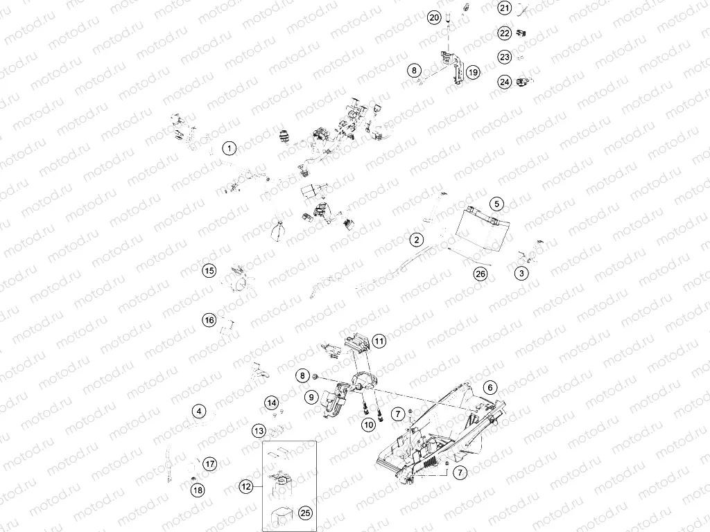 WIRING HARNESS|Frame|11