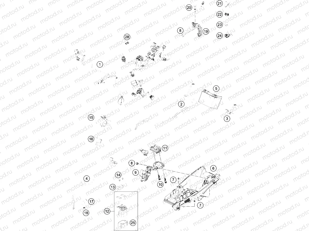 WIRING HARNESS|Frame|11