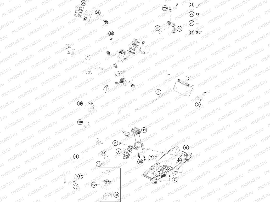 WIRING HARNESS|Frame|11