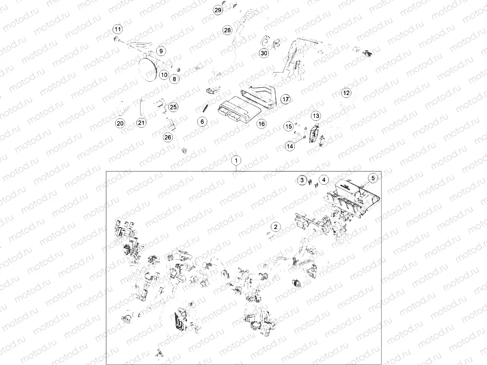 WIRING HARNESS|Frame|11