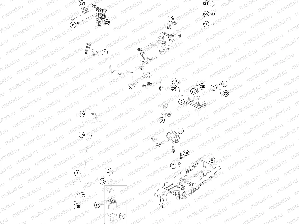 WIRING HARNESS|Frame|11
