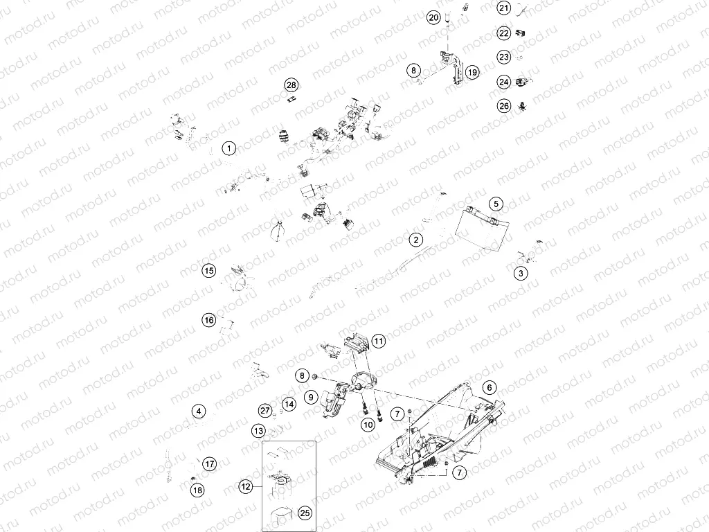 WIRING HARNESS|Frame|11