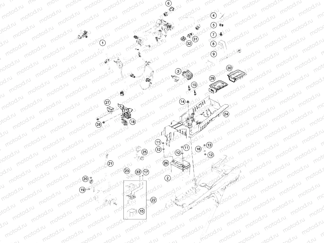 WIRING HARNESS|Frame|11