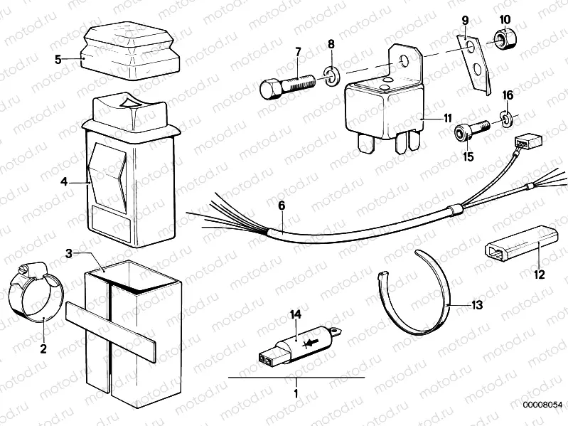 Wiring hazard warning