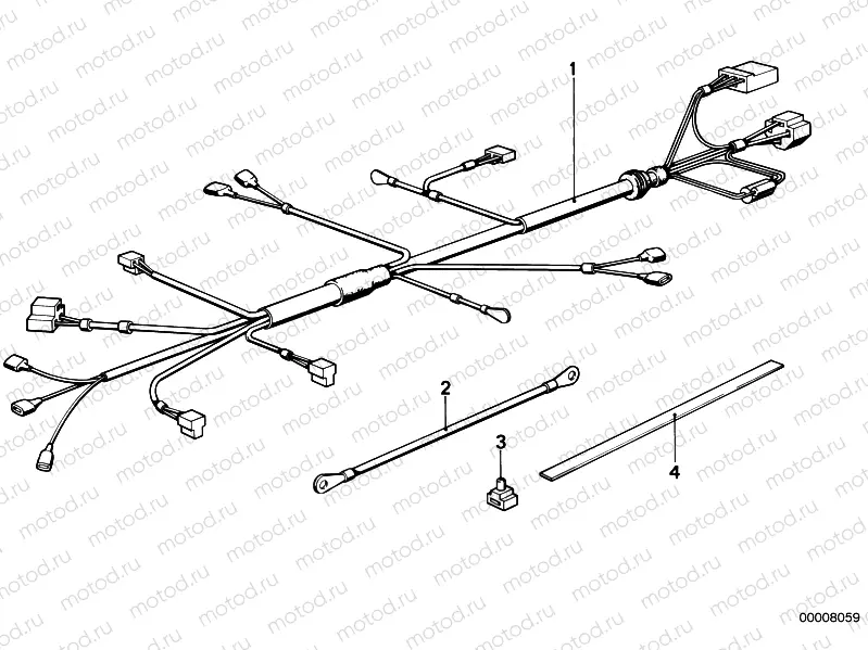 Wiring horn scale officials light loe