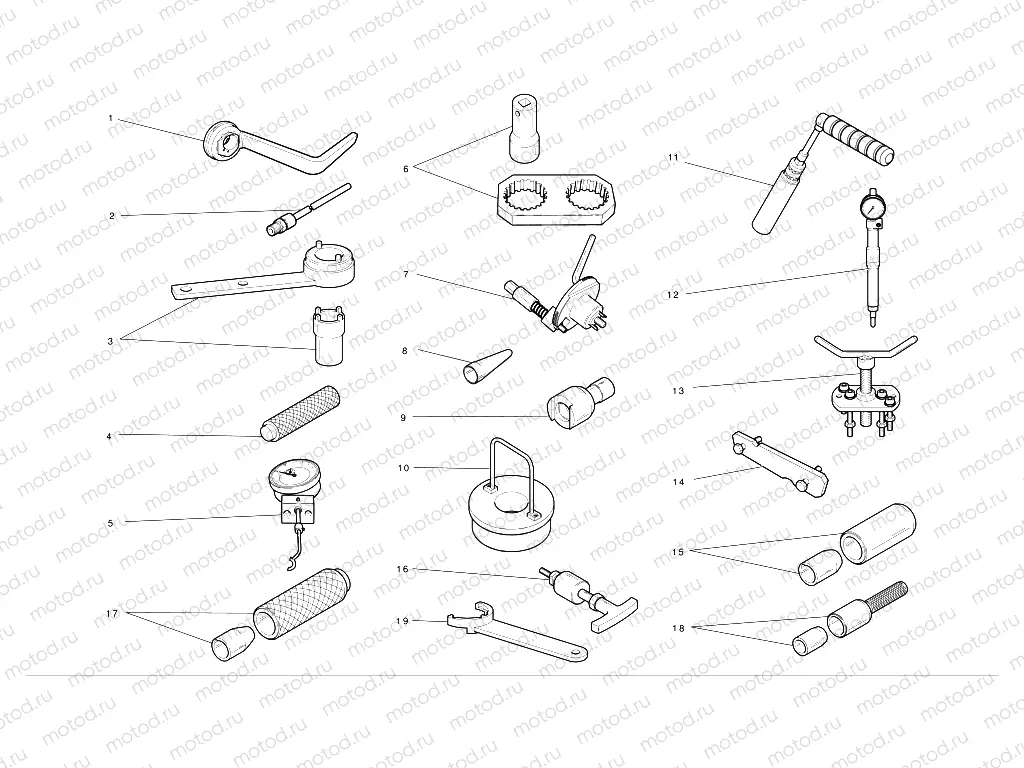 Workshop service tools 1