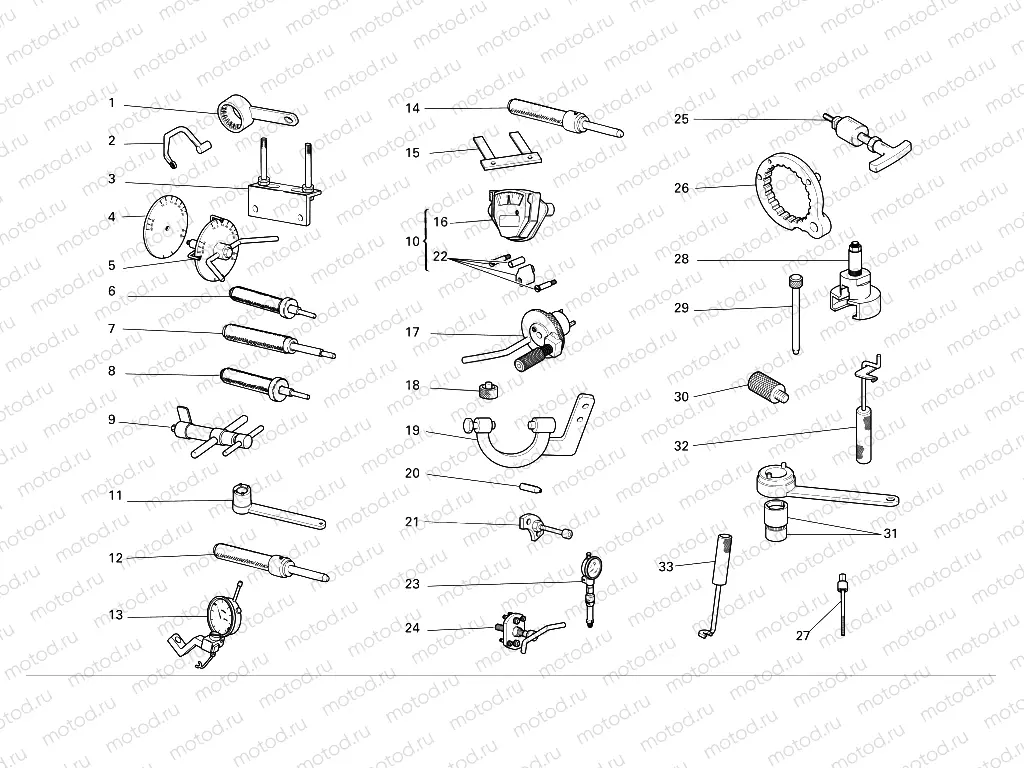 Workshop service tools