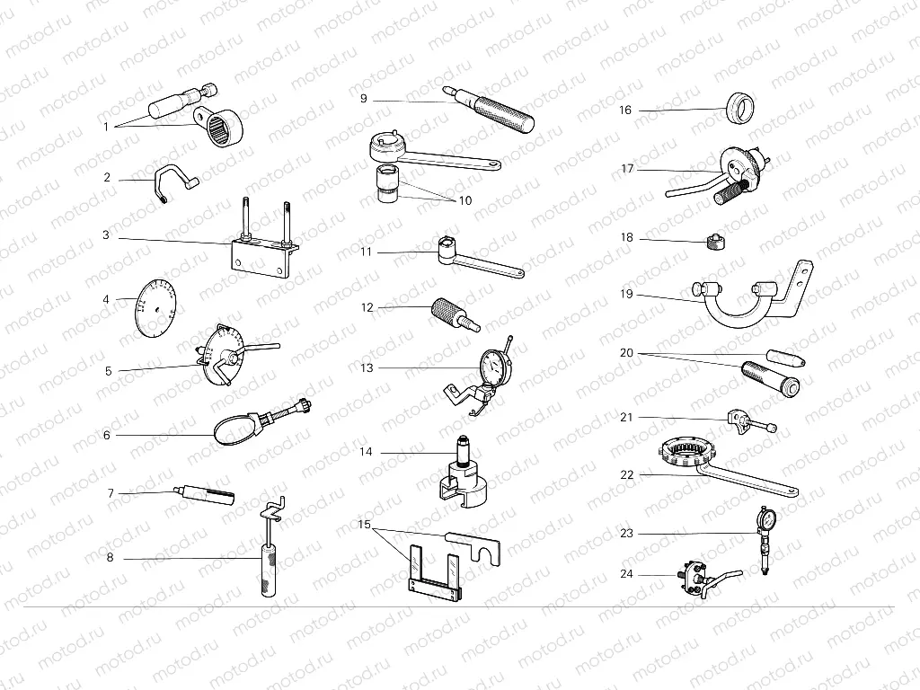 Workshop service tools