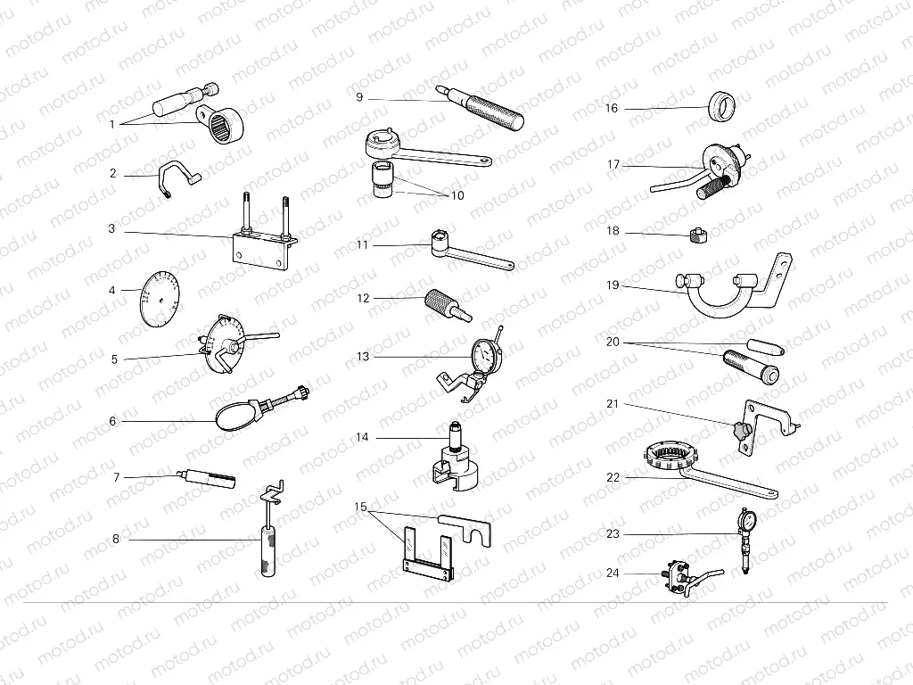 Workshop service tools