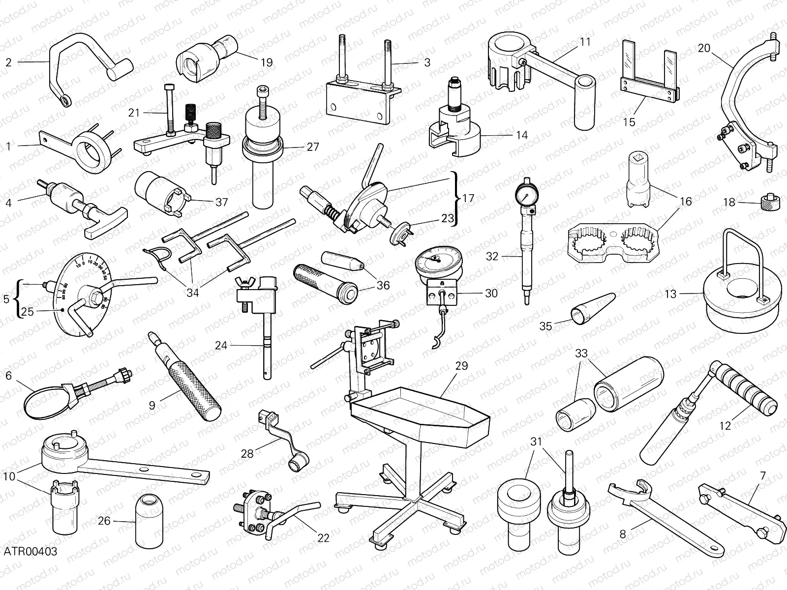 WORKSHOP SERVICE TOOLS