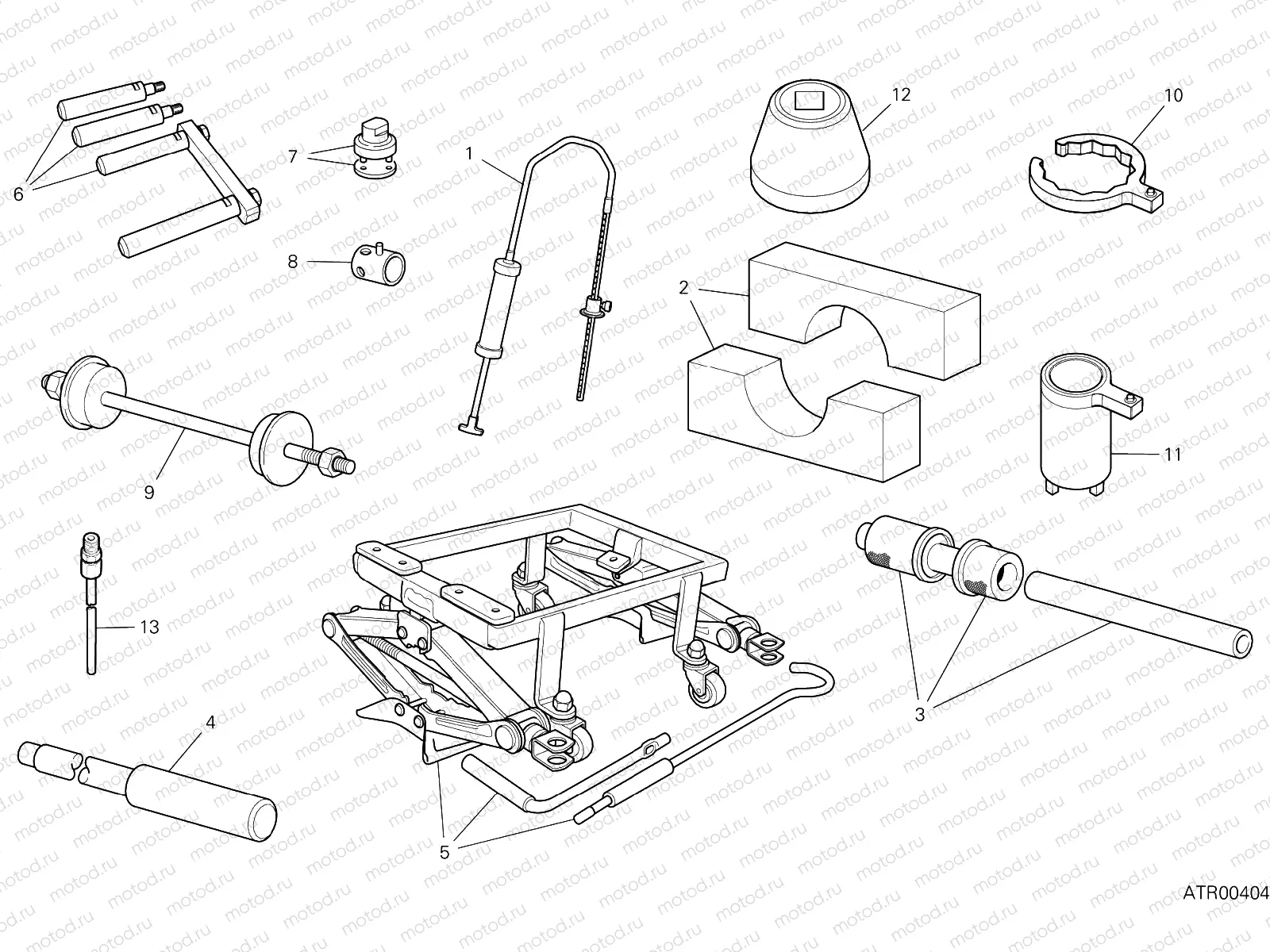 WORKSHOP SERVICE TOOLS