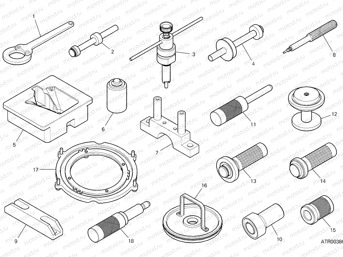 Workshop Service Tools (Engine 2)