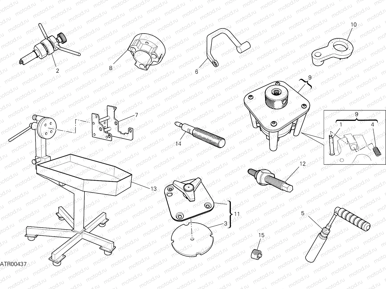 WORKSHOP SERVICE TOOLS (ENGINE)