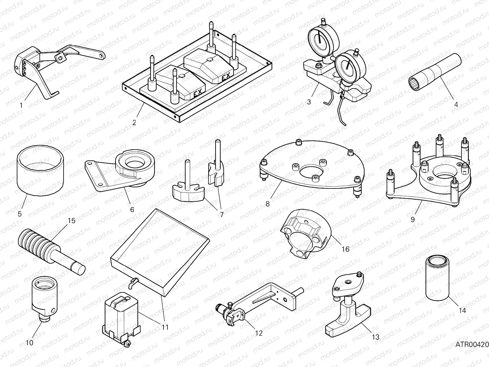 WORKSHOP SERVICE TOOLS (ENGINE)