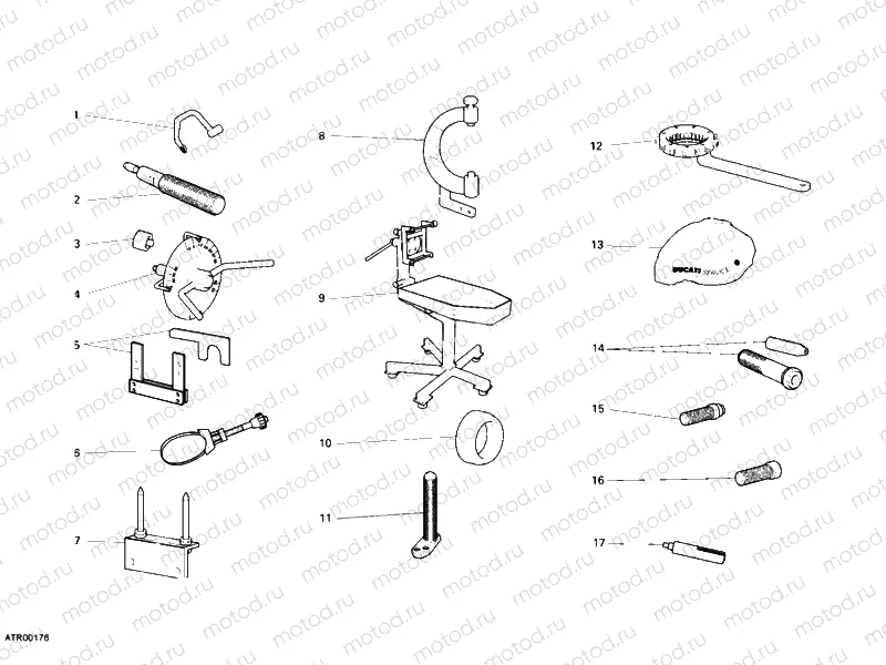 WORKSHOP SERVICE TOOLS, ENGINE I » UNCLASSIFIED