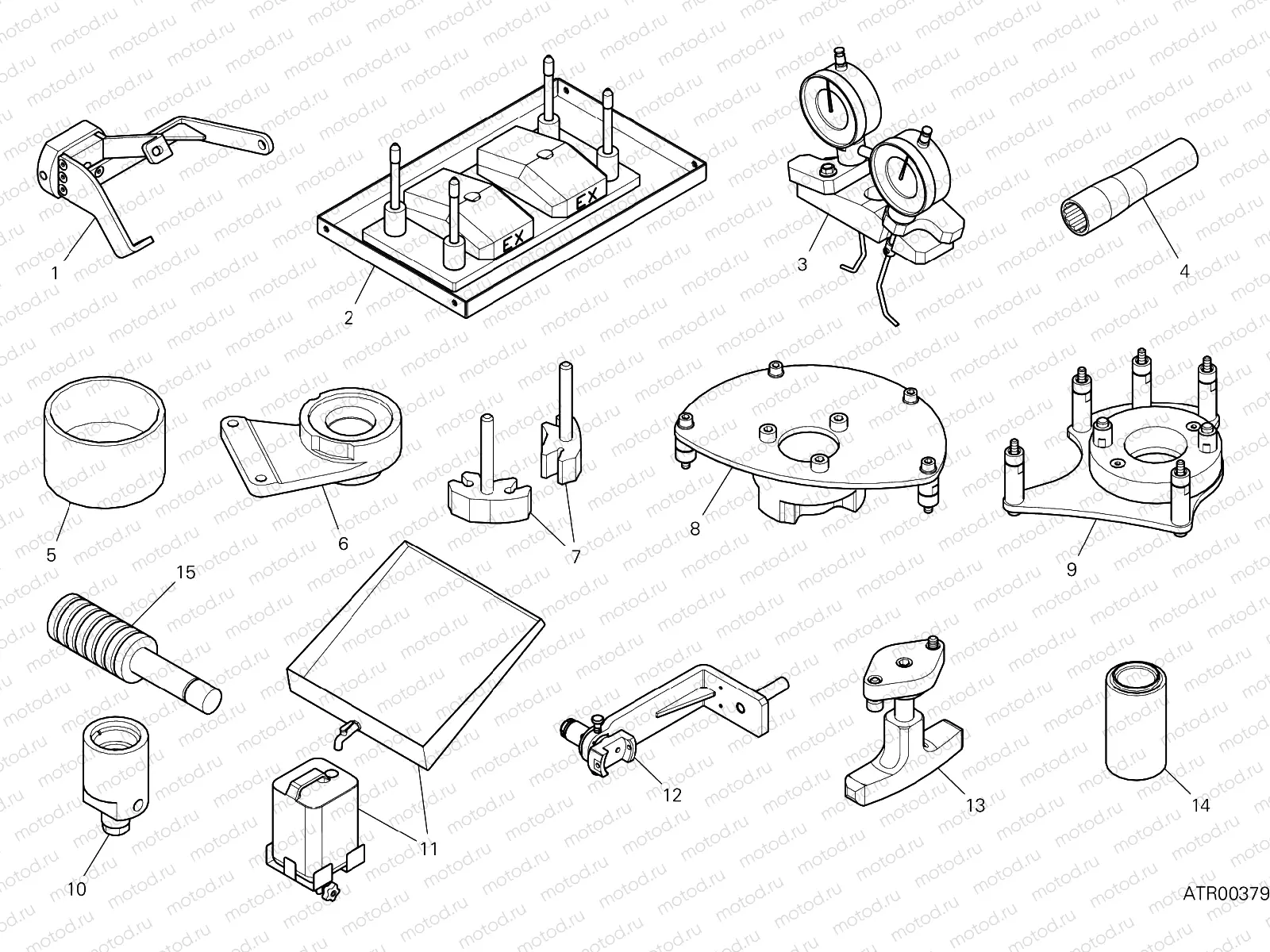 WORKSHOP SERVICE TOOLS (ENGINE) [MOD:PANV4]