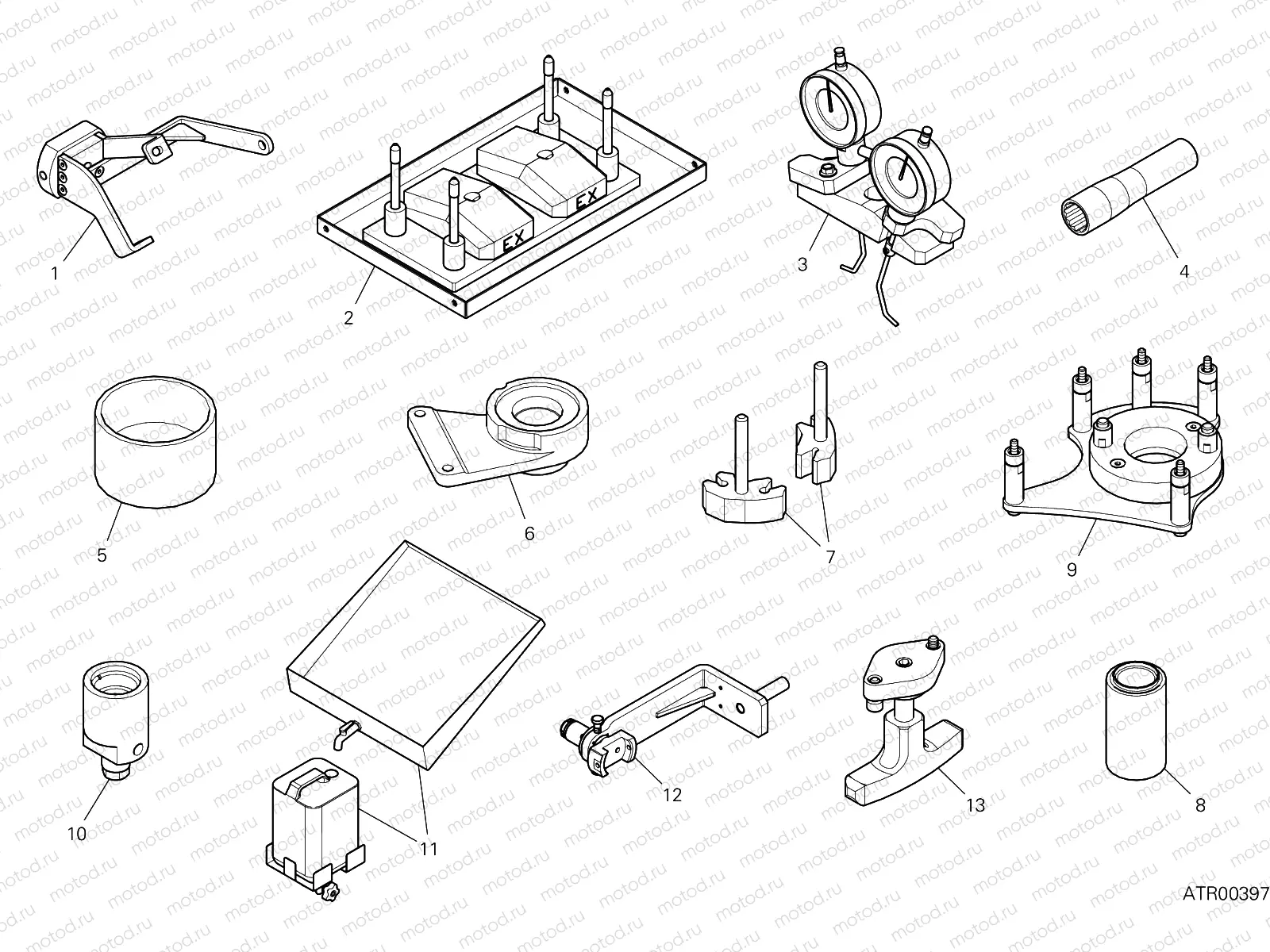 WORKSHOP SERVICE TOOLS (ENGINE) [MOD:PANV4 R]