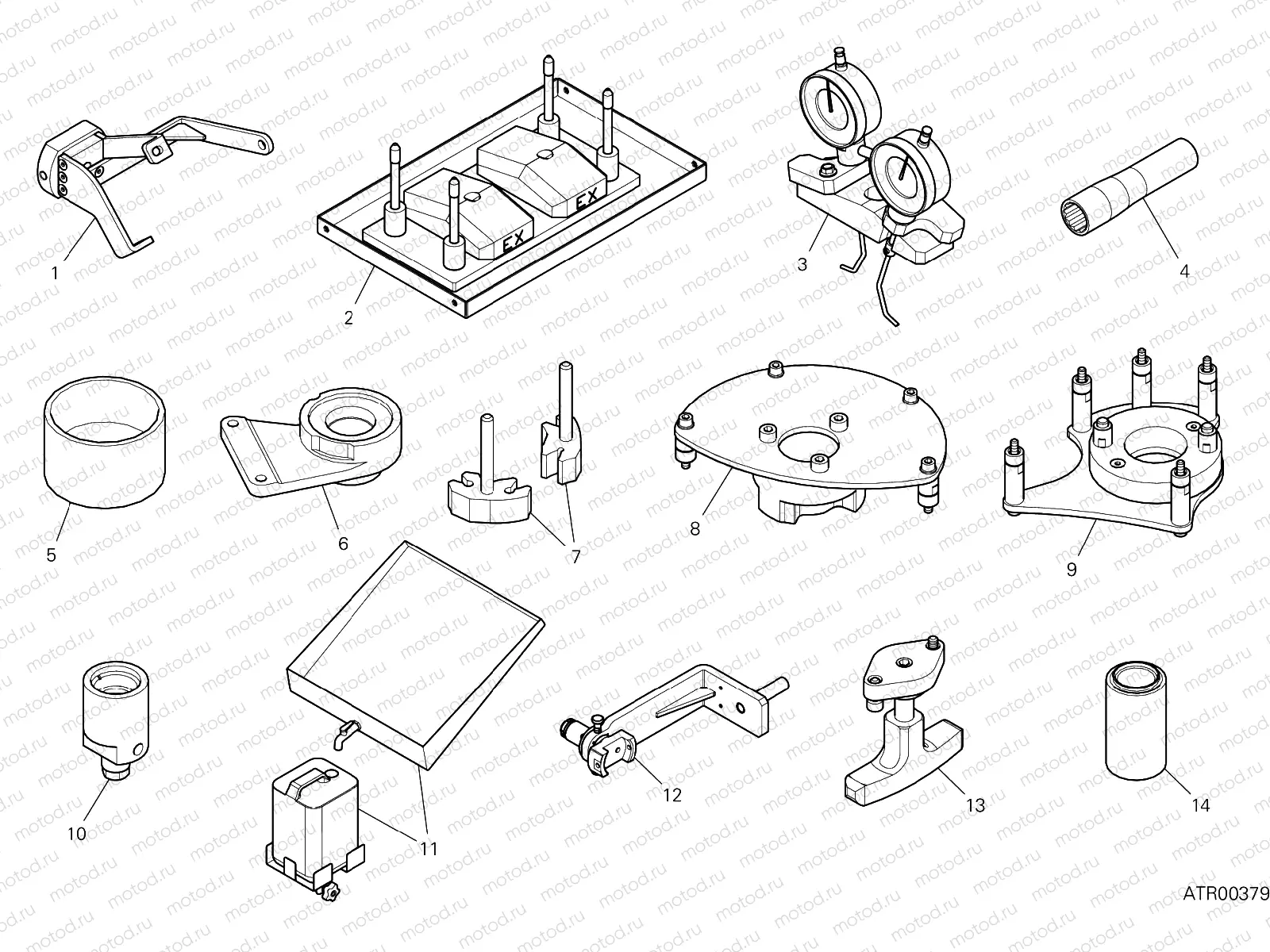 WORKSHOP SERVICE TOOLS (ENGINE) [MOD:PANV4 SP,PANV4SPM]