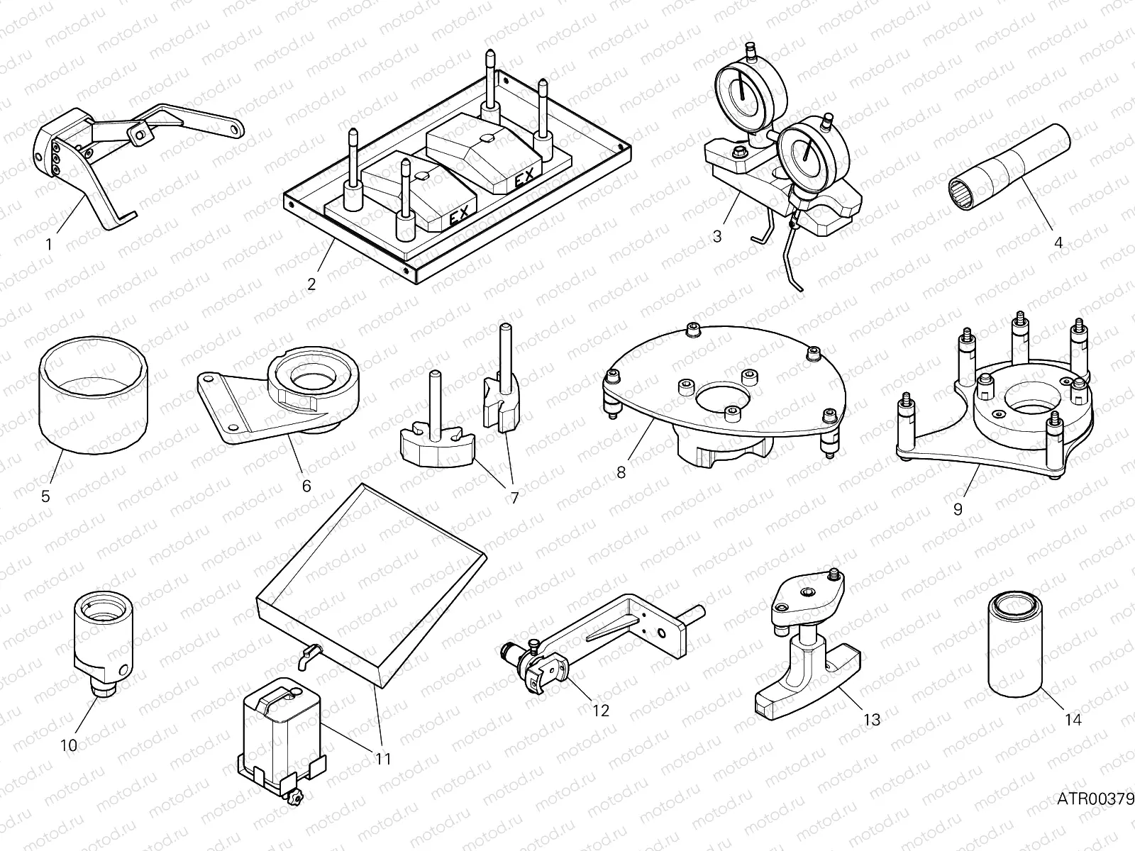 WORKSHOP SERVICE TOOLS (ENGINE) [MOD:PANV4SGP]