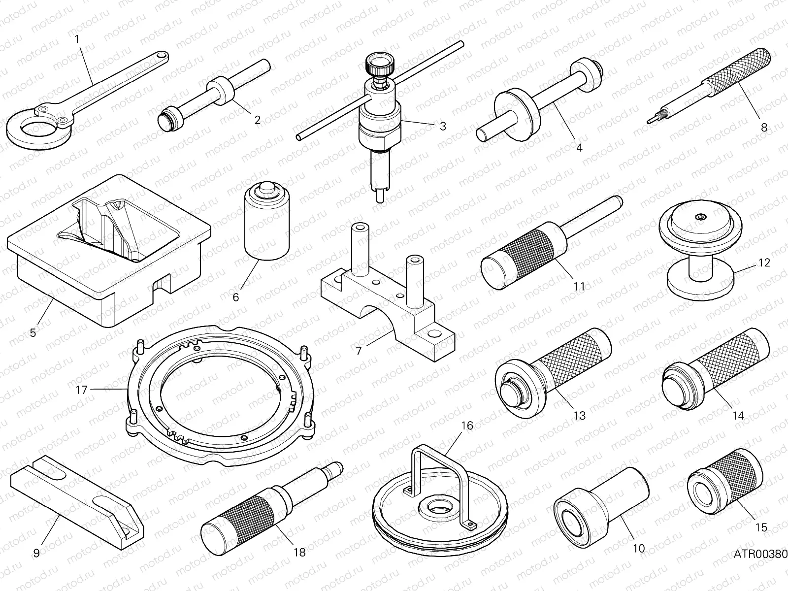 WORKSHOP SERVICE TOOLS (ENGINE) [MOD:PANV4SL]